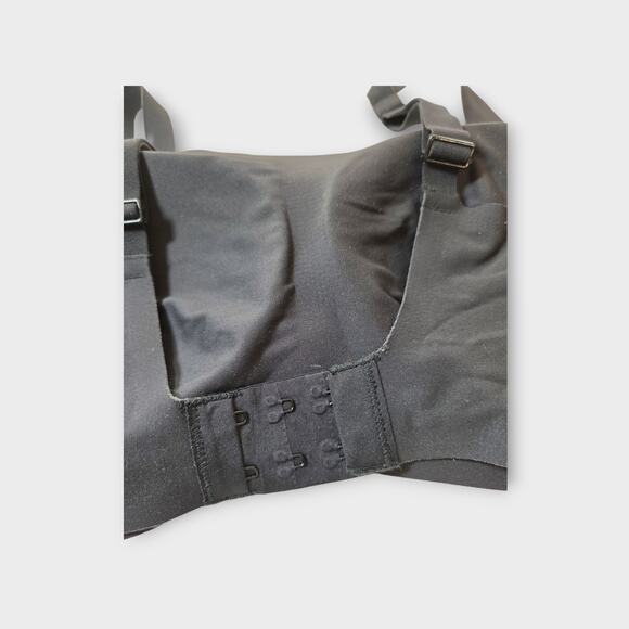 SKIMS Womens Black Naked Scoop Bralette Onyx Small/ DD Seamless - Picture 8 of 8